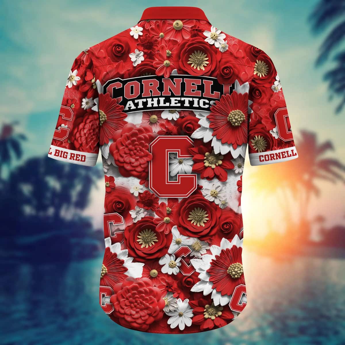 Floral Aloha NCAA Cornell Big Red Hawaiian Shirt Trendy Summer Gift Floral Aloha NCAA Cornell Big Red Hawaiian Shirt Trendy Summer Gift