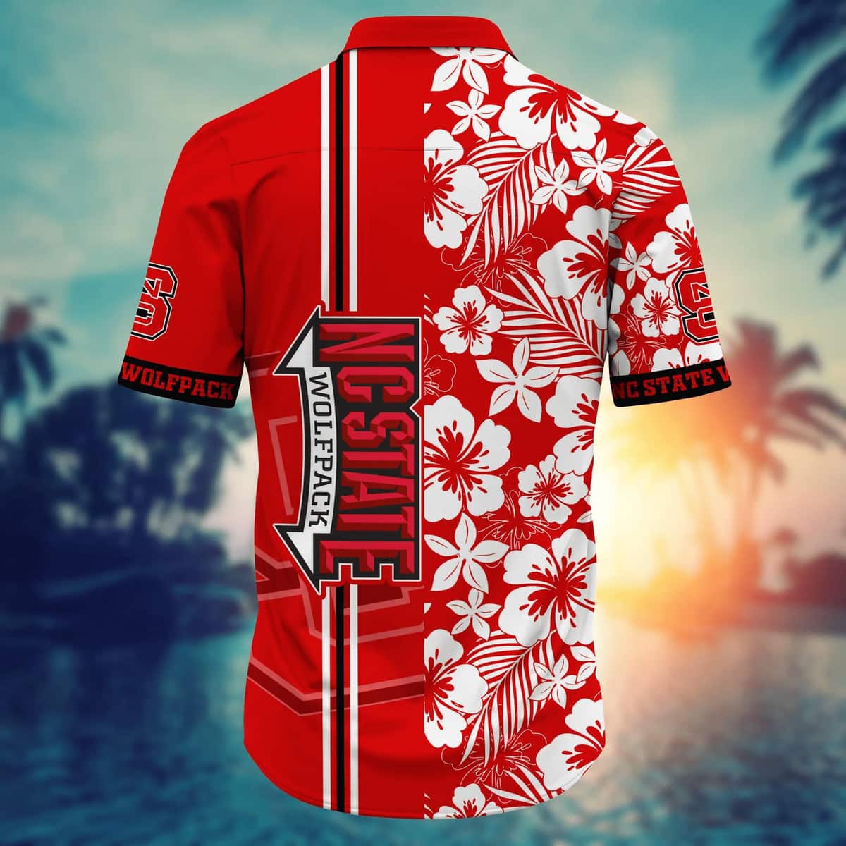 NCAA NC State Wolfpack Hawaiian Shirt Gift For Beach Lovers NCAA NC State Wolfpack Hawaiian Shirt Gift For Beach Lovers