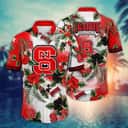 NCAA NC State Wolfpack Hawaiian Shirt Hibiscus Flowers Pattern NCAA NC State Wolfpack Hawaiian Shirt Hibiscus Flowers Pattern