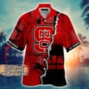 Vintage Aloha NCAA NC State Wolfpack Hawaiian Shirt Custom Name Best Beach Gift
