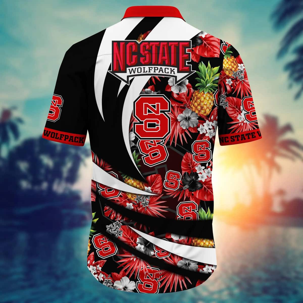 Summer Aloha NCAA NC State Wolfpack Hawaiian Shirt Pineapple Pattern Summer Aloha NCAA NC State Wolfpack Hawaiian Shirt Pineapple Pattern