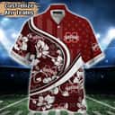 Floral Aloha NCAA Mississippi State Bulldogs Hawaiian Shirt Custom Name Summer Holiday Gift