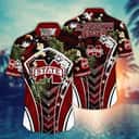 NCAA Mississippi State Bulldogs Hawaiian Shirt Tropical Palm Leaves Beach Lovers Gift