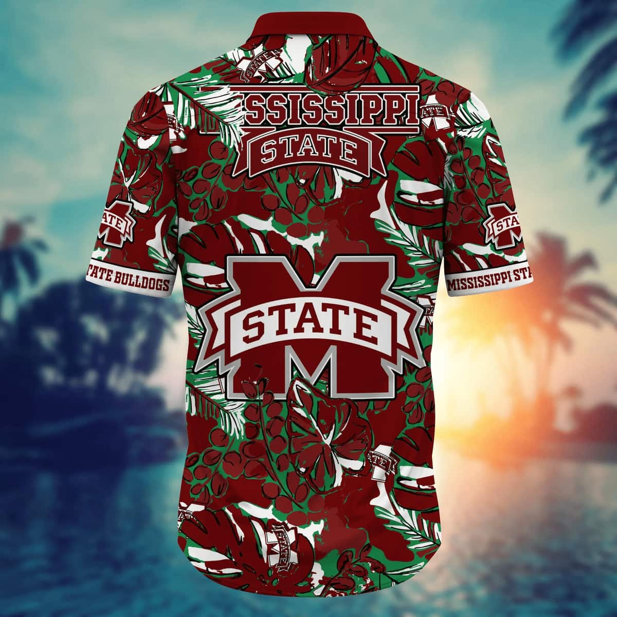Summer Aloha NCAA Mississippi State Bulldogs Hawaiian Shirt Beach Gift For Friend Summer Aloha NCAA Mississippi State Bulldogs Hawaiian Shirt Beach Gift For Friend