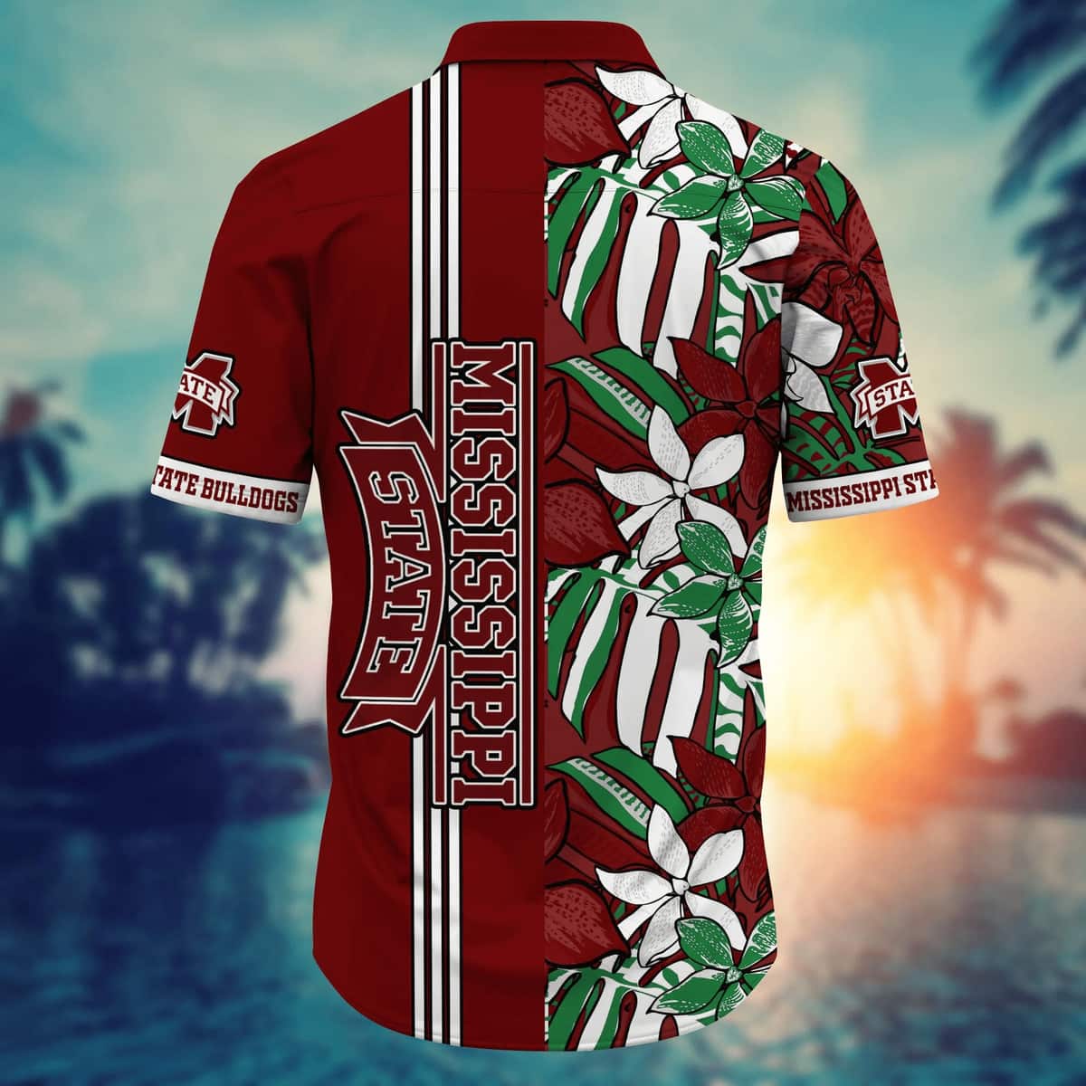 Floral Aloha NCAA Mississippi State Bulldogs Hawaiian Shirt Best Beach Gift