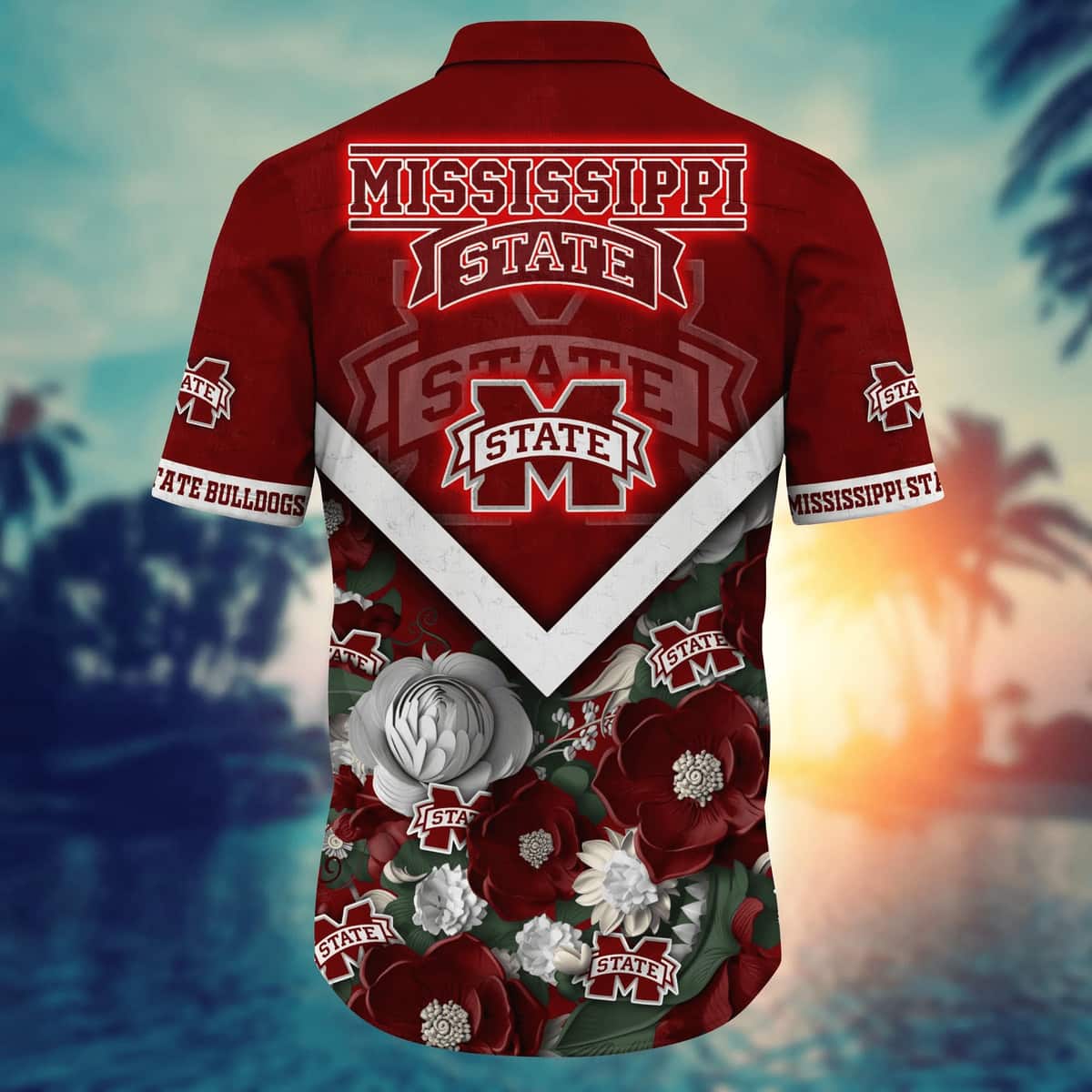 NCAA Mississippi State Bulldogs Hawaiian Shirt For Summer Lovers NCAA Mississippi State Bulldogs Hawaiian Shirt For Summer Lovers