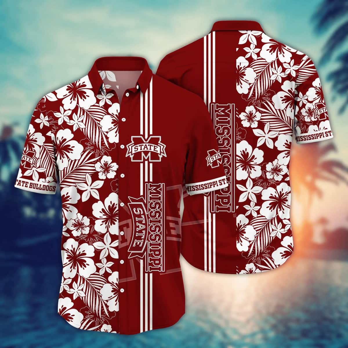 NCAA Mississippi State Bulldogs Hawaiian Shirt Trendy Summer Gift NCAA Mississippi State Bulldogs Hawaiian Shirt Trendy Summer Gift