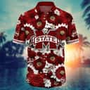 Floral Aloha NCAA Mississippi State Bulldogs Hawaiian Shirt Beach Gift For Him
