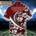 NCAA Mississippi State Bulldogs Hawaiian Shirt Custom Name Beach Gift For Friend NCAA Mississippi State Bulldogs Hawaiian Shirt Custom Name Beach Gift For Friend