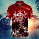 Vintage Aloha NCAA Mississippi State Bulldogs Hawaiian Shirt Beach Gift For Friend Vintage Aloha NCAA Mississippi State Bulldogs Hawaiian Shirt Beach Gift For Friend