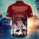 Vintage Aloha NCAA Mississippi State Bulldogs Hawaiian Shirt Trendy Summer Gift