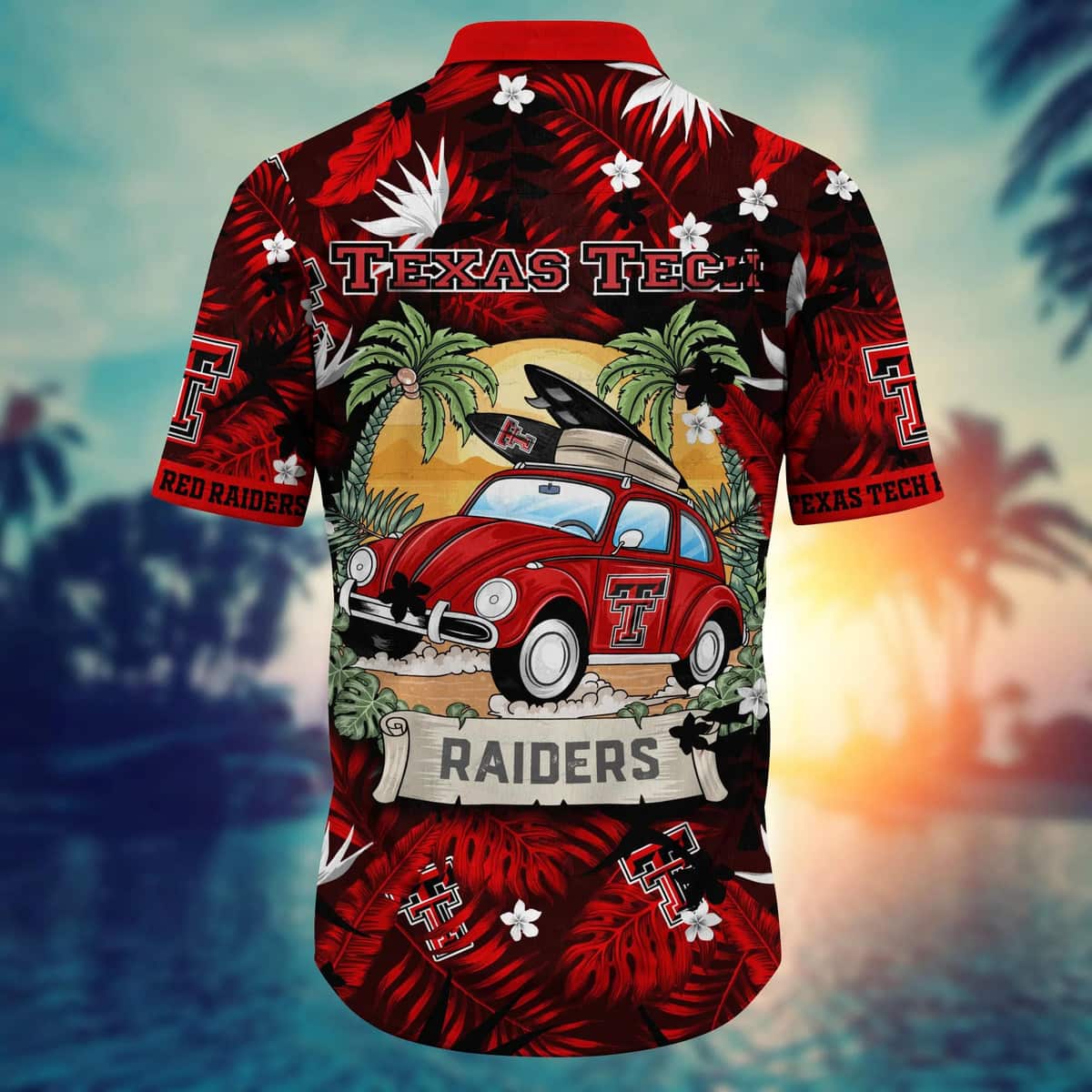 Texas Tech Red Raiders NCAA Hawaiian Shirt Gift For Beach Vacation Texas Tech Red Raiders NCAA Hawaiian Shirt Gift For Beach Vacation