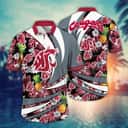 Summer Aloha Washington State Cougars NCAA Hawaiian Shirt Pineapple Pattern Summer Aloha Washington State Cougars NCAA Hawaiian Shirt Pineapple Pattern