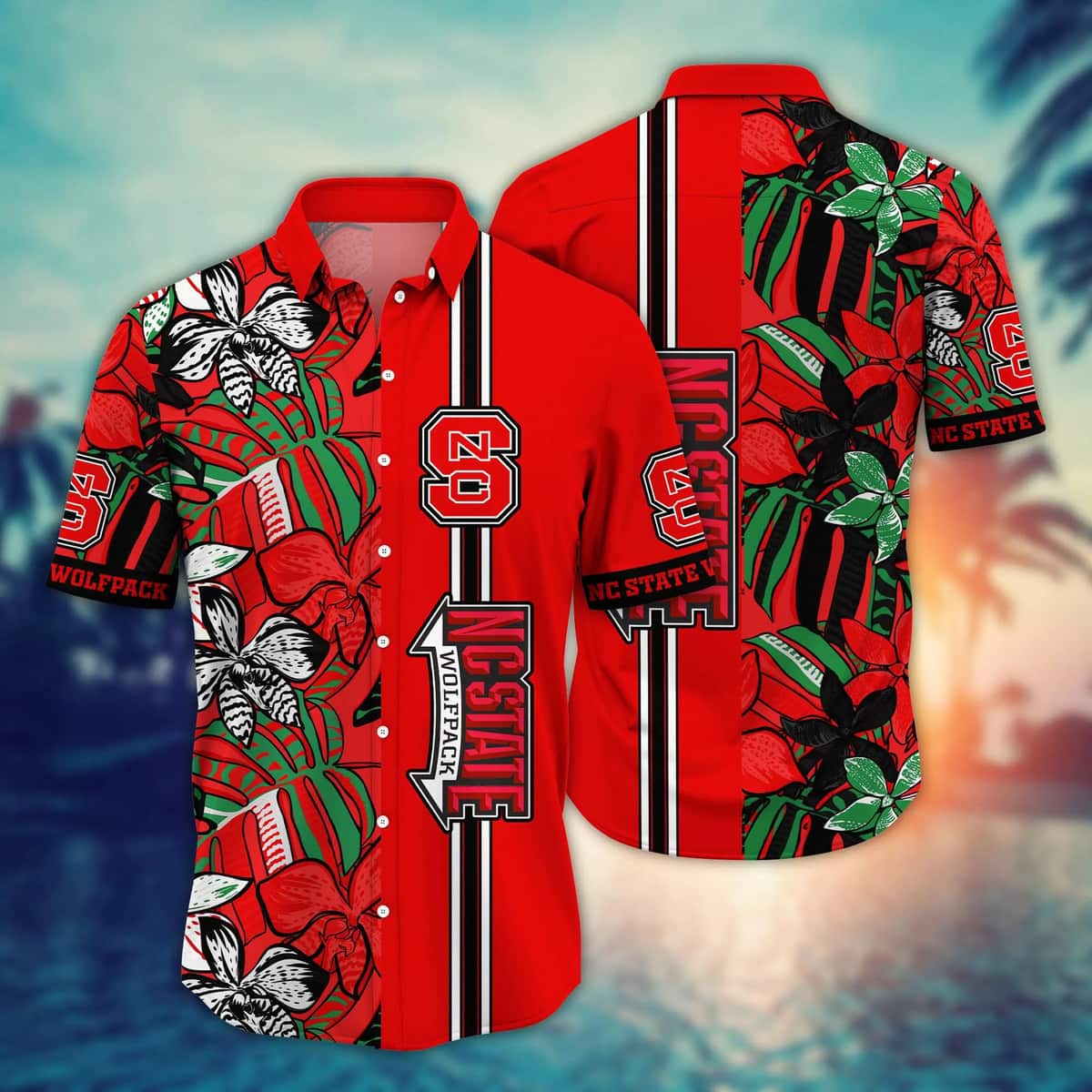 NC State Wolfpack NCAA Hawaiian Shirt Trendy Summer Gift NC State Wolfpack NCAA Hawaiian Shirt Trendy Summer Gift