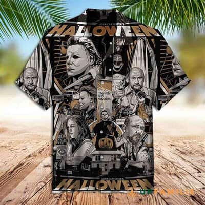 Halloween Michael Myers Hawaiian Shirt The Trick Is To Stay Alive Halloween Michael Myers Hawaiian Shirt The Trick Is To Stay Alive
