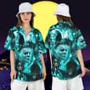 Halloween Michael Myers Hawaiian Shirt Chucky Ghostface Jason Voorhees Pennywise