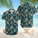 Halloween Aloha Michael Myers Hawaiian Shirt Palm Leaves Pattern Gift For Horror Film Lovers