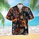 Retro Aloha Michael Myers Hawaiian Shirt Freddy Krueger Ghostface