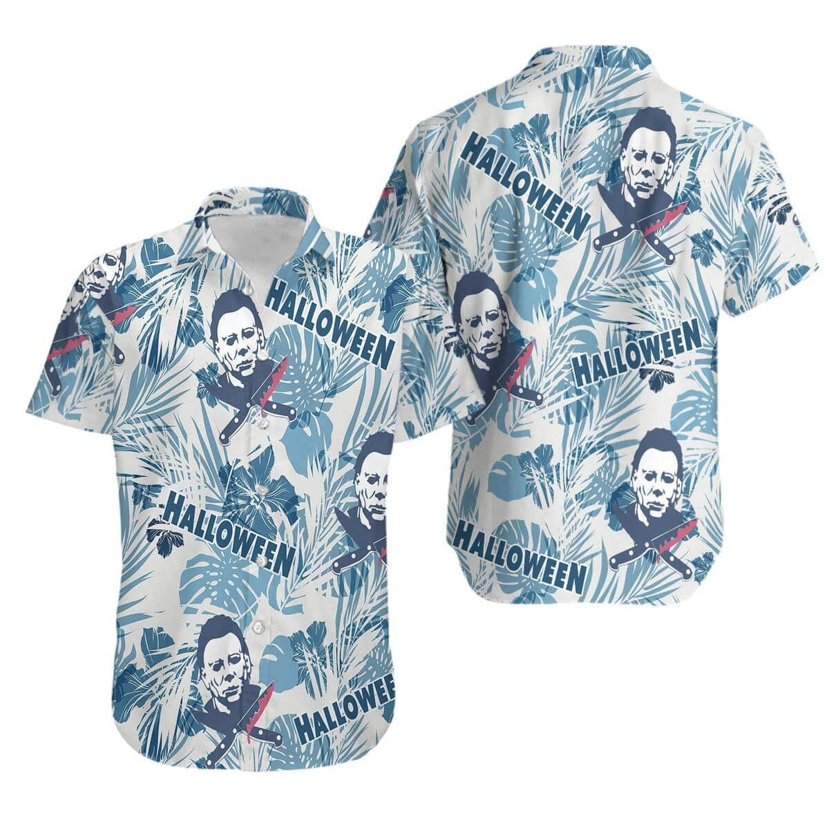 Michael Myers Hawaiian Shirt Gift For Halloween Movie Fans