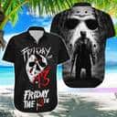 Jason Voorhees Hawaiian Shirt Friday The 13th Gift For Horror Movie Fans