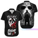 Jason Voorhees Hawaiian Shirt Friday The 13th Gift For Horror Movie Fans