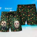Halloween Aloha Jason Voorhees Hawaiian Shirt Palm Leaves Pattern Gift For Best Friend Halloween Aloha Jason Voorhees Hawaiian Shirt Palm Leaves Pattern Gift For Best Friend