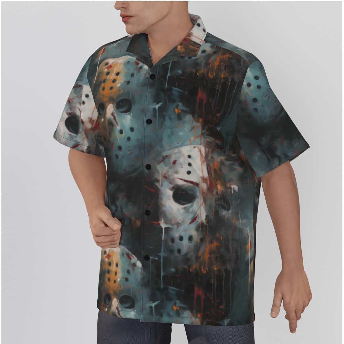 Jason Voorhees Hawaiian Shirt Friday The 13th Gift For Horror Movie Lovers Jason Voorhees Hawaiian Shirt Friday The 13th Gift For Horror Movie Lovers