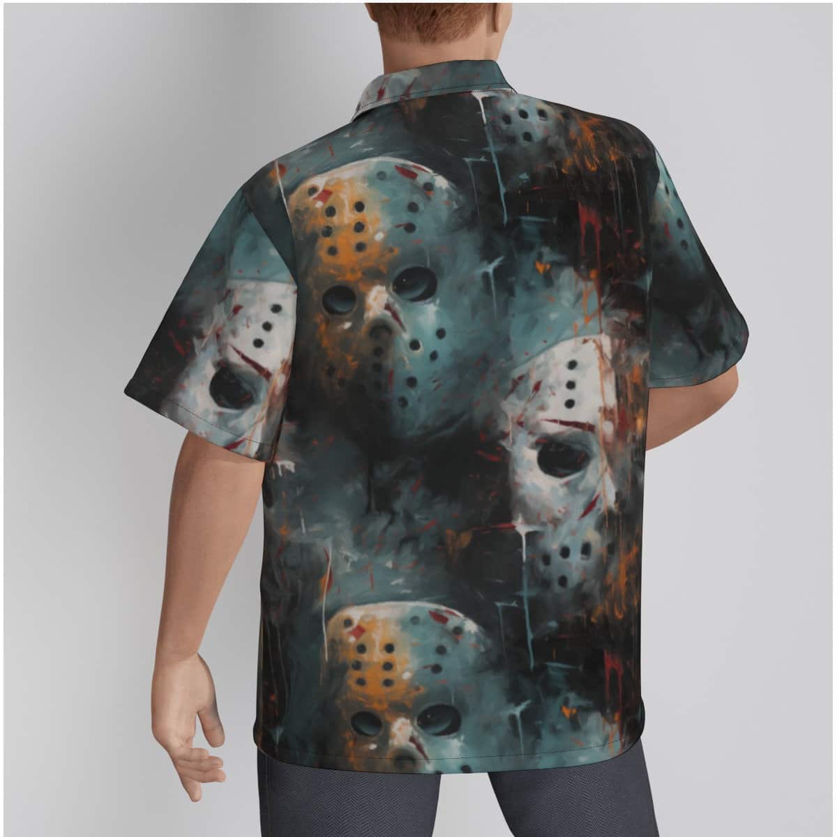 Jason Voorhees Hawaiian Shirt Friday The 13th Gift For Horror Movie Lovers Jason Voorhees Hawaiian Shirt Friday The 13th Gift For Horror Movie Lovers