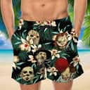 Halloween Aloha Jason Voorhees Hawaiian Shirt Chucky Michael Myers Pennywise