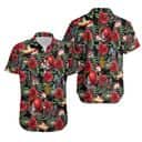Tropical Aloha Pennywise Hawaiian Shirt IT Movie Gift for Horror Movie Lovers Tropical Aloha Pennywise Hawaiian Shirt IT Movie Gift for Horror Movie Lovers