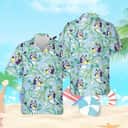Tropical Aloha Bluey Hawaiian Shirt Gift For Beach Lovers