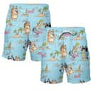 Beach Aloha Bluey Hawaiian Shirt Gift For Summer Holiday Beach Aloha Bluey Hawaiian Shirt Gift For Summer Holiday