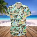 Beach Aloha Bluey Hawaiian Shirt Best Gift For Adult Cartoon Lovers