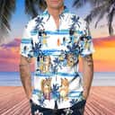 Beach Aloha Bluey Hawaiian Shirt Beach Gift For Him