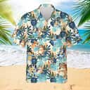 Beach Aloha Bluey Hawaiian Shirt Tropical Palm Leaves Summer Gift For Friend Beach Aloha Bluey Hawaiian Shirt Tropical Palm Leaves Summer Gift For Friend
