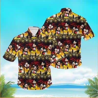 Disney Aloha Mickey Mouse Hawaiian Shirt For Summer Lovers