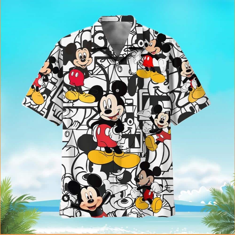 Mickey Mouse Hawaiian Shirt Disney Lovers Gift Mickey Mouse Hawaiian Shirt Disney Lovers Gift