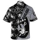 Oakland Raiders And Mickey Mouse Hawaiian Shirt Gift For Beach Trip