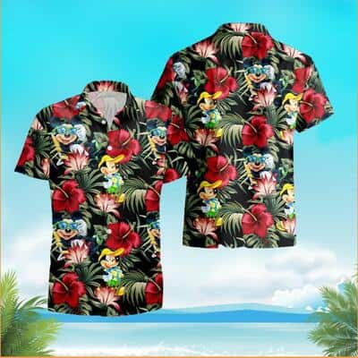 Disney Aloha Mickey Mouse Hawaiian Shirt Beach Gift For Friend