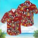 Red Aloha Mickey Mouse Hawaiian Shirt Gift For Disney Lovers Red Aloha Mickey Mouse Hawaiian Shirt Gift For Disney Lovers