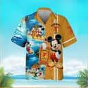 Fireball Mickey Mouse Hawaiian Shirt Summer Gift For Friends Fireball Mickey Mouse Hawaiian Shirt Summer Gift For Friends