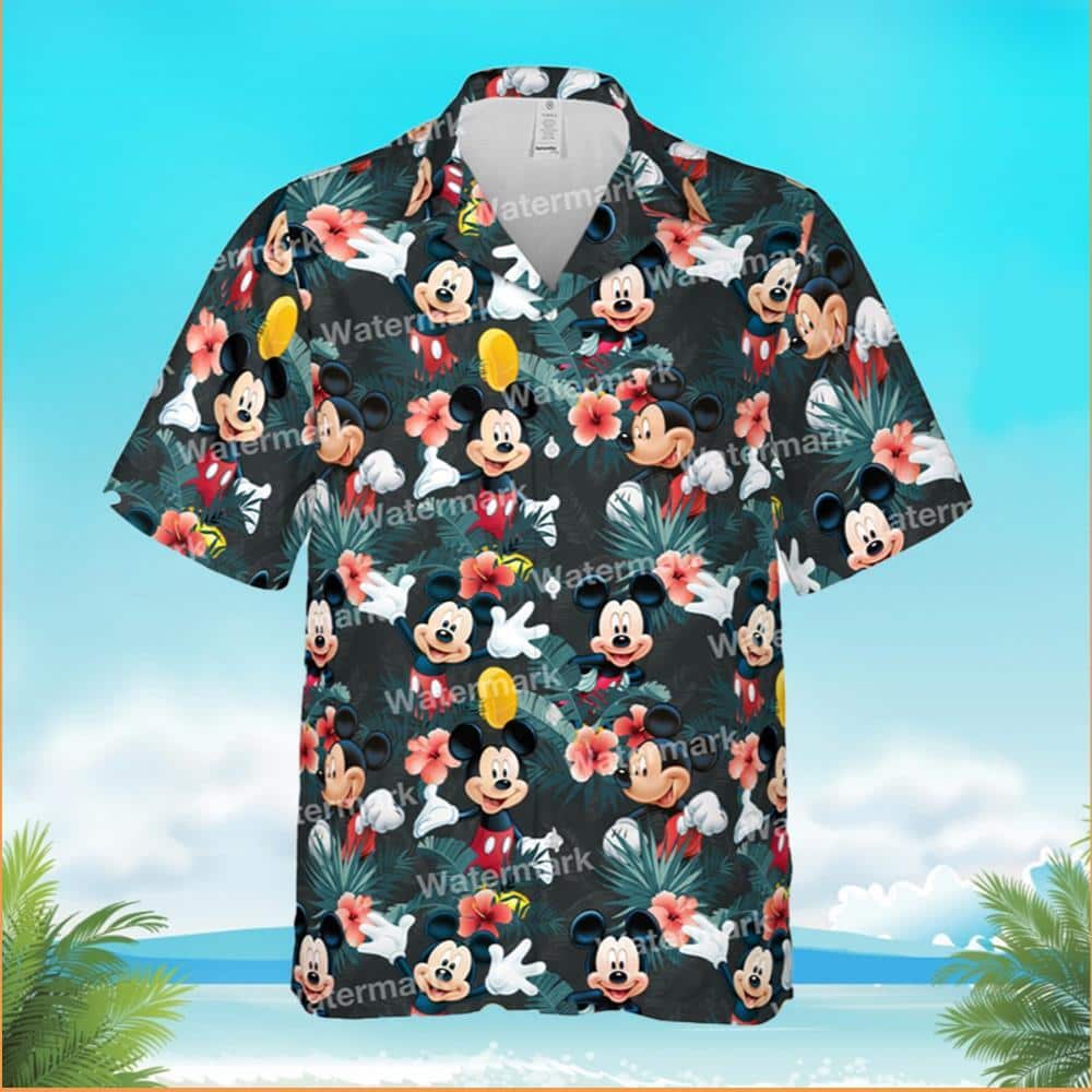 Disney Mickey Mouse Hawaiian Shirt For Summer Lovers