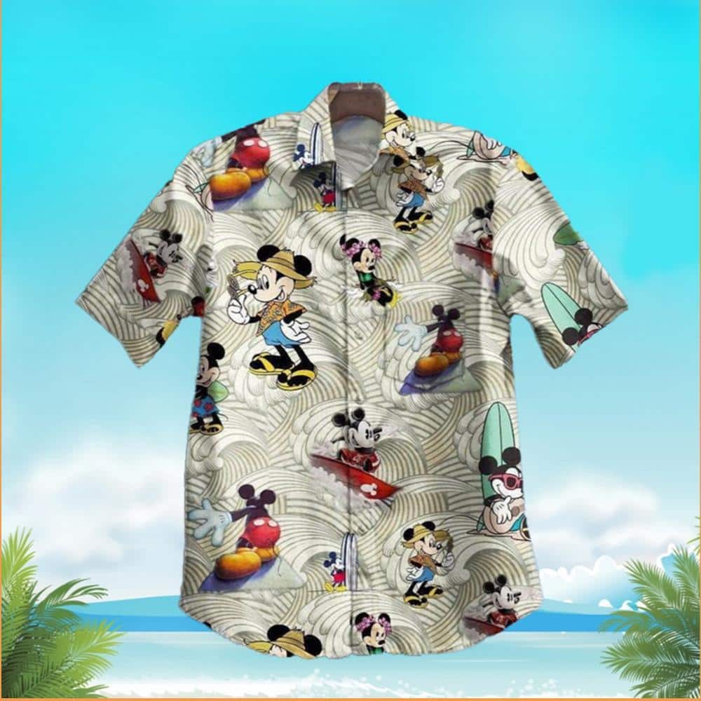 Mickey Mouse Hawaiian Shirt Disney Birthday Gift For Adults Mickey Mouse Hawaiian Shirt Disney Birthday Gift For Adults