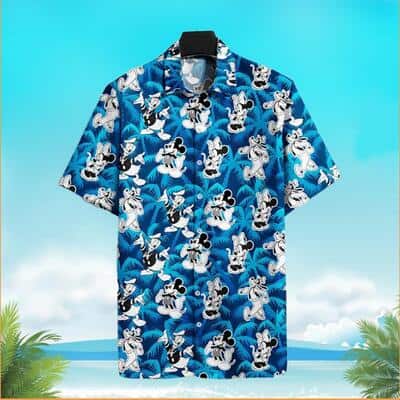 Beach Aloha Disney Mickey Mouse Hawaiian Shirt Trendy Summer Gift