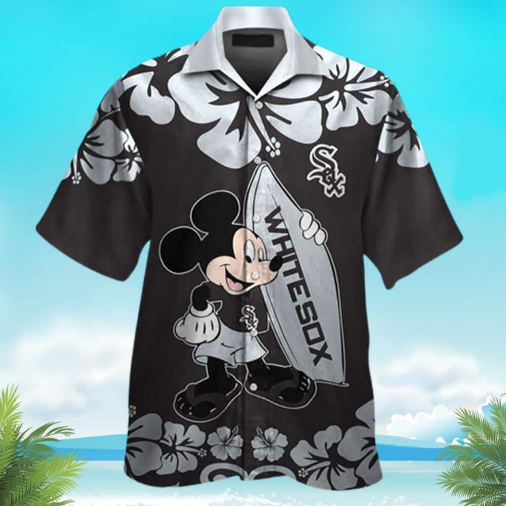Chicago White Sox Mickey Mouse Hawaiian Shirt Summer Beach Gift