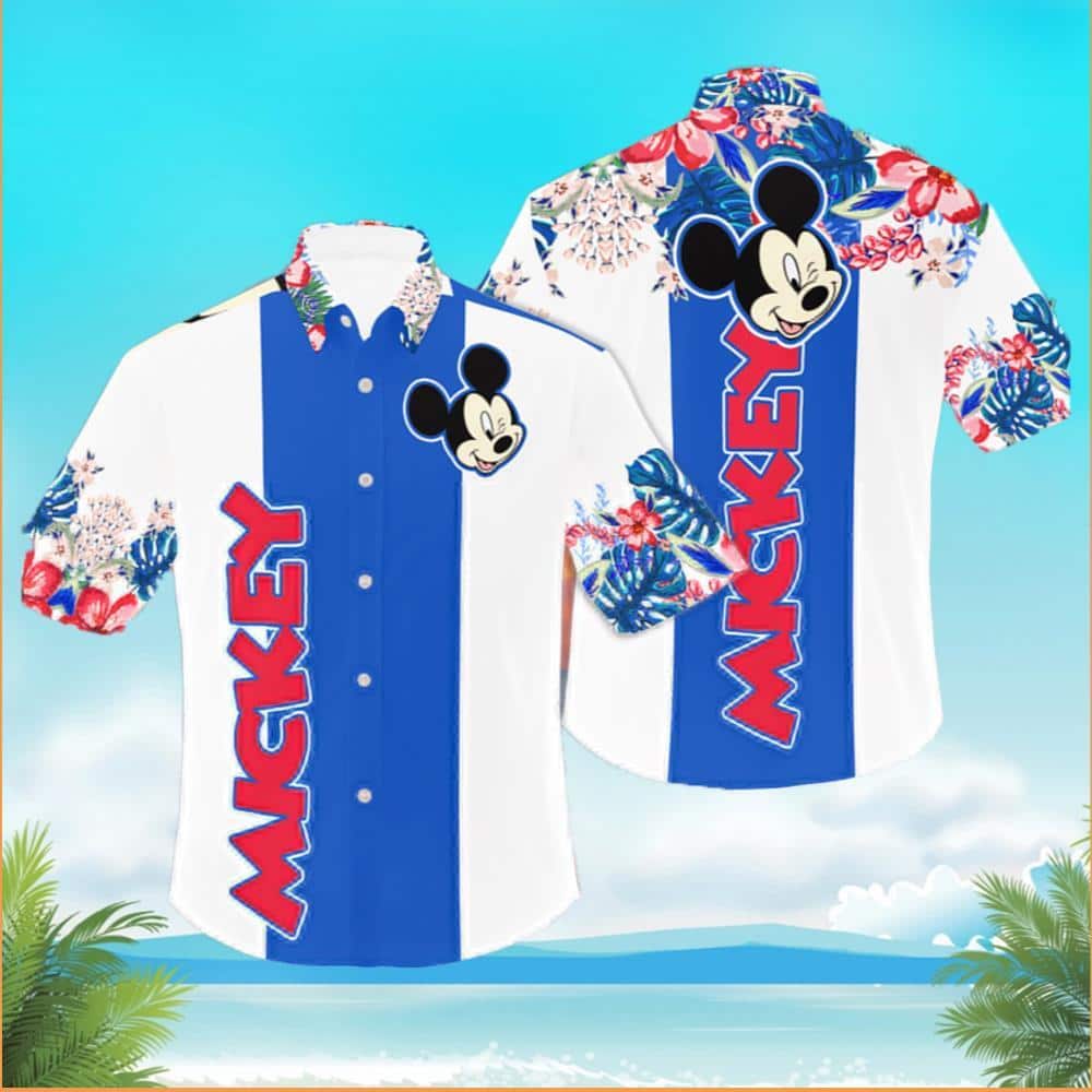 Aloha Mickey Mouse Hawaiian Shirt Summer Gift For Friend
