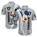 Las Vegas Raiders Mickey Mouse Hawaiian Shirt Gift For Beach Vacation