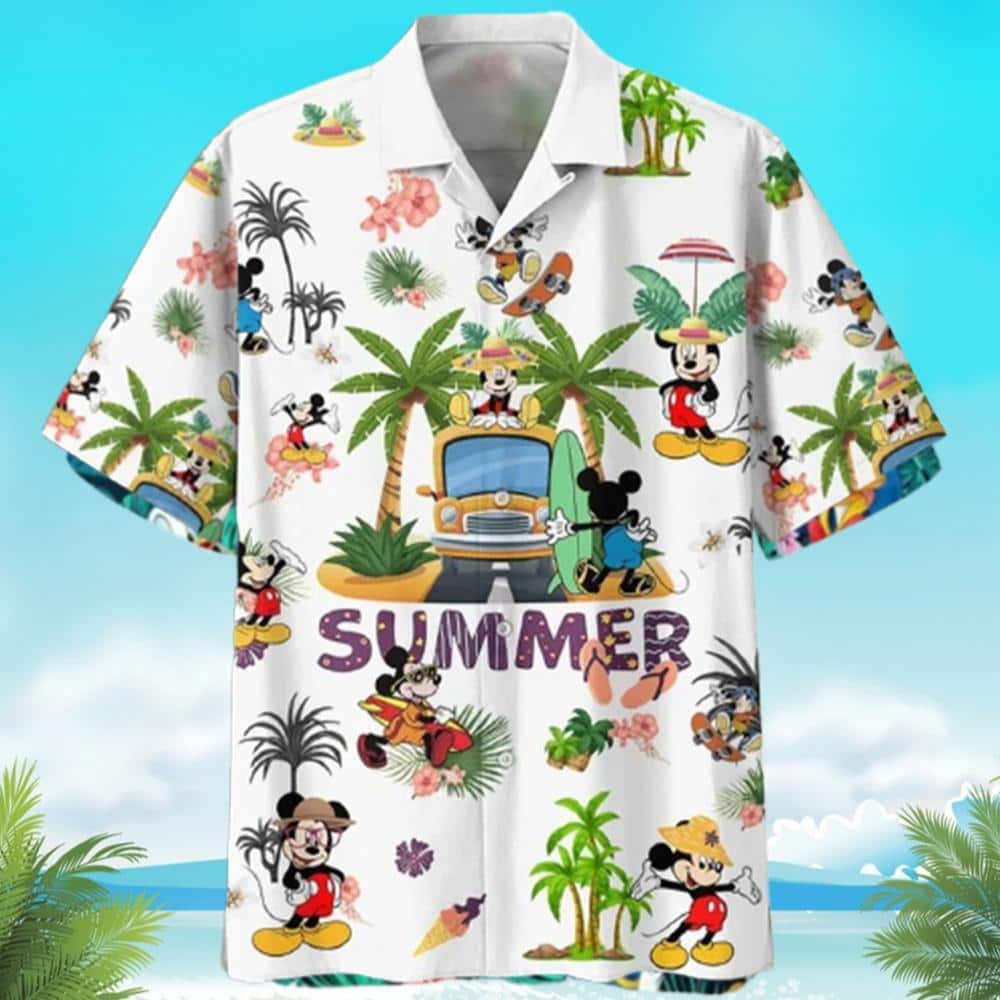 Disney Mickey Mouse Hawaiian Shirt Summer Gift For Friend