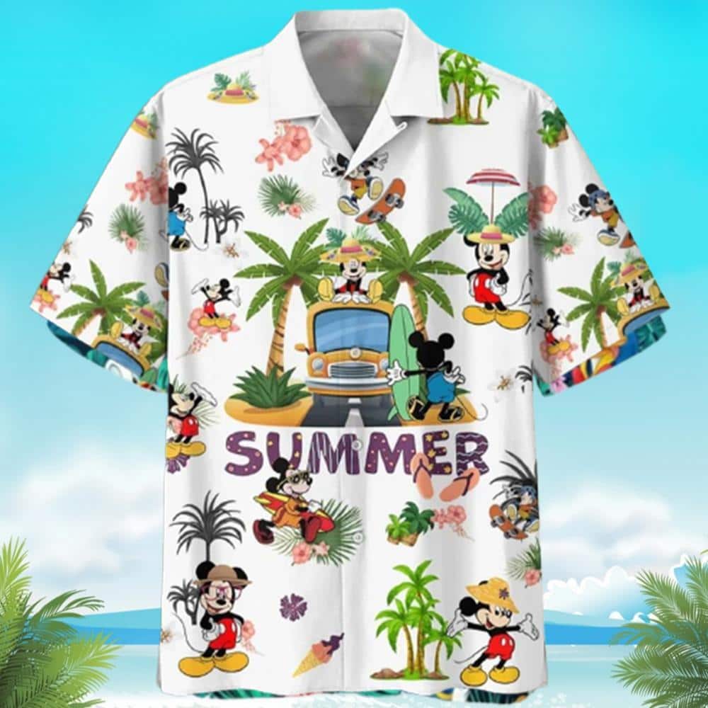 Disney Mickey Mouse Hawaiian Shirt Summer Gift For Friend Disney Mickey Mouse Hawaiian Shirt Summer Gift For Friend