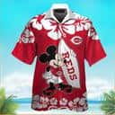 Cincinnati Reds Mickey Mouse Hawaiian Shirt Gift For Disney Lovers Cincinnati Reds Mickey Mouse Hawaiian Shirt Gift For Disney Lovers